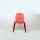 Dining room red stacking outdoor plastic chair